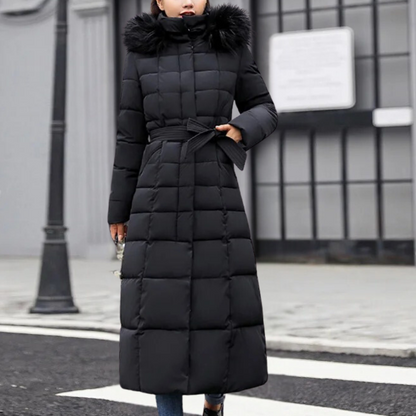 Warme Damenwinterjacke Quilted Style