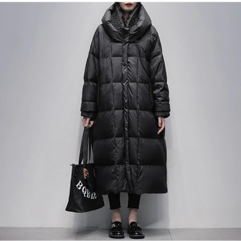 Stylische Daunenjacke Damen Elegant Warm