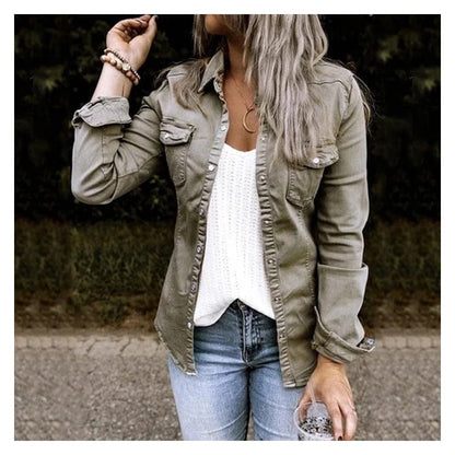 Stylische Damenjacke Modern Schnitt