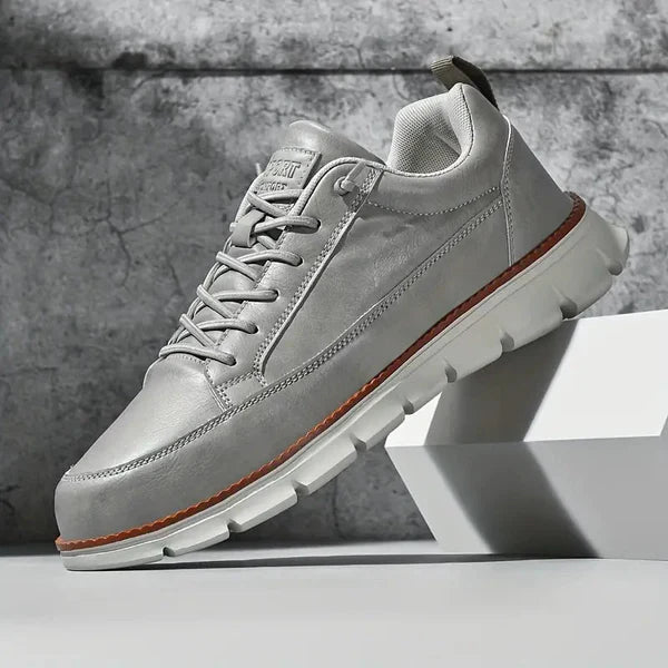 Herren Sneaker Leder Komfort Schuhe