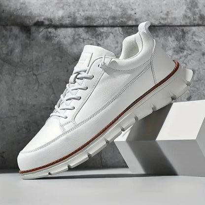 Herren Sneaker Leder Komfort Schuhe