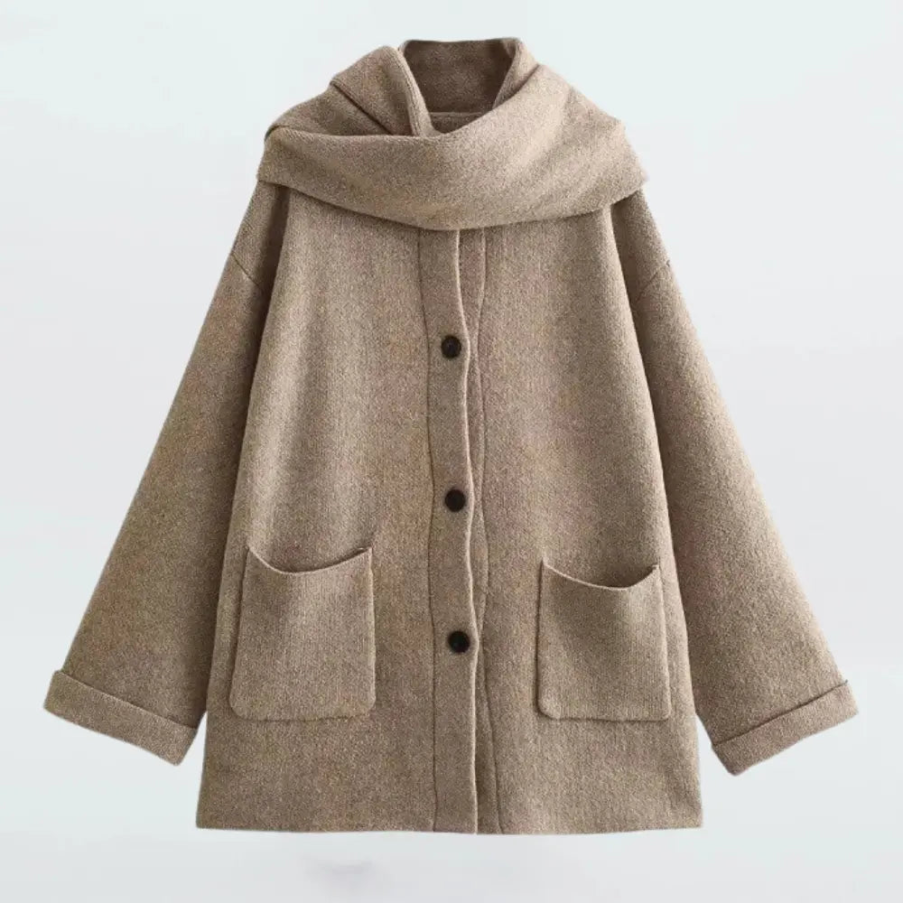 Stylischer Strickcardigan Mit Knöpfen