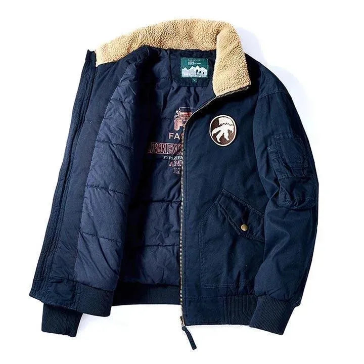 Herren Bomberjacke Militär Style Trendy