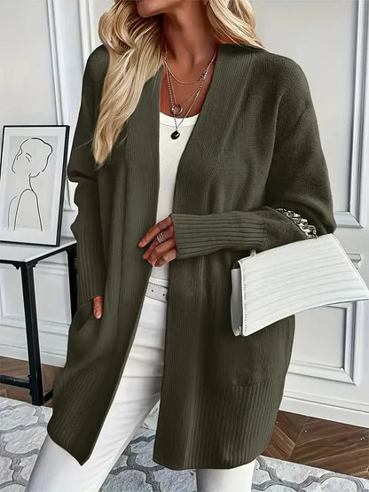 Stilvolle Strickjacke Damen Elegant