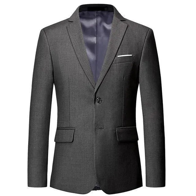 Eleganter Herren Blazer 2-Knopf Hochzeitsanzug
