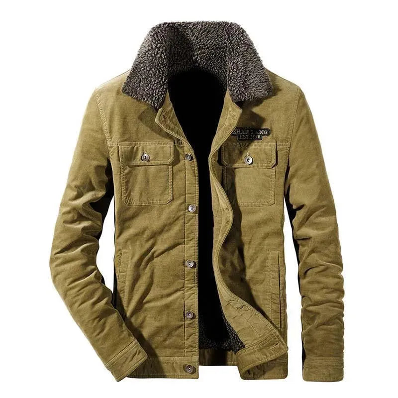 Herren Cordjacke Modern Schnitt