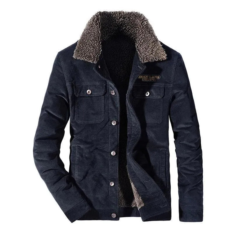 Herren Cordjacke Modern Schnitt