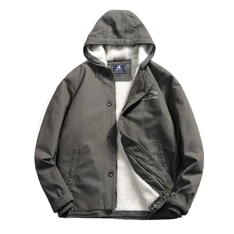 Herren Safarijacke Outdoor Funktionstaschen