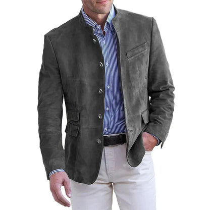 Herren Herbstjacke Klassisch Warm