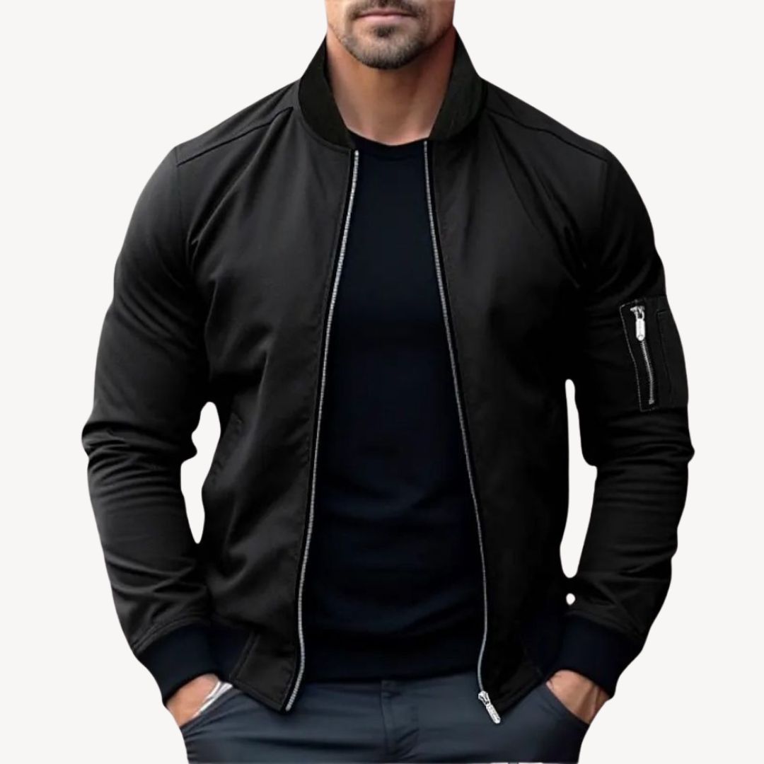 Herren Bomberjacke Klassisch Stylish Vielseitig
