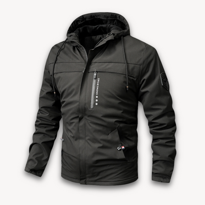 Herren Regenjacke Wasserdicht Sportlich