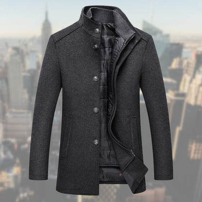 Herren Winterjacke Mit Abnehmbarer Weste