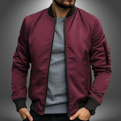 Herren Leichte Bomberjacke - Lässiger Sportswindbreaker