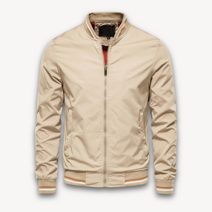 Herren Bomberjacke Leicht Bequem Windbreaker