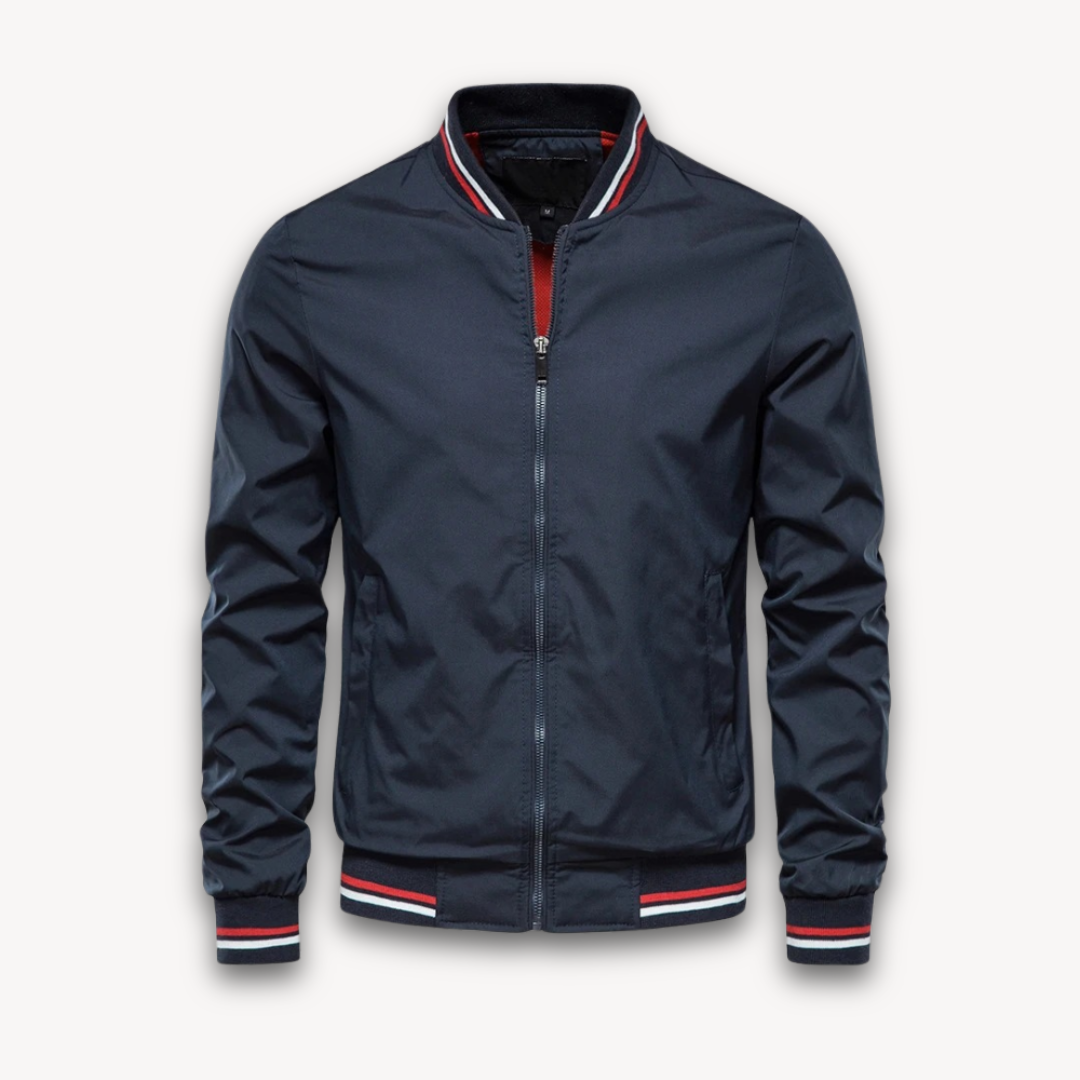 Herren Bomberjacke Leicht Bequem Windbreaker