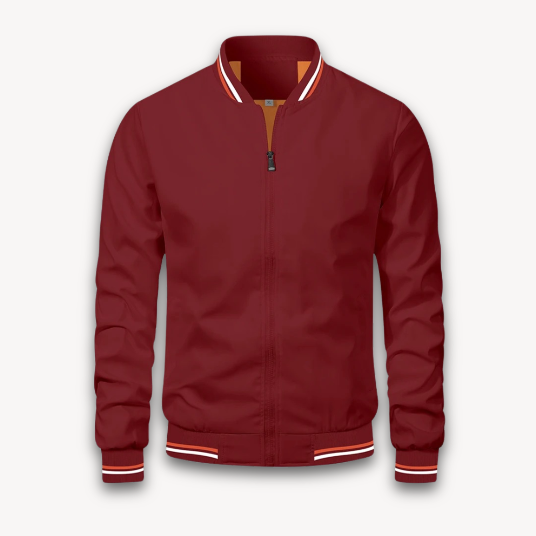 Herren Bomberjacke Leicht Bequem Windbreaker
