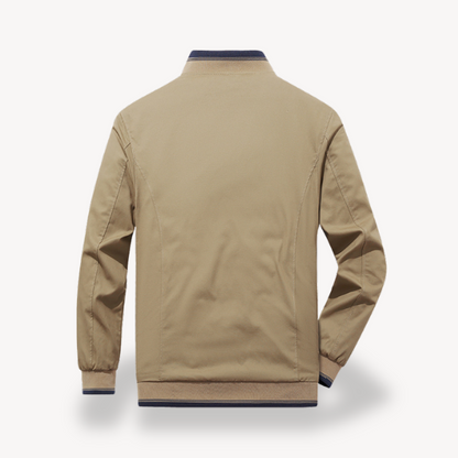 Herren Bomberjacke Leicht Slim Fit Vielfältige Farben - IdealeKleiden