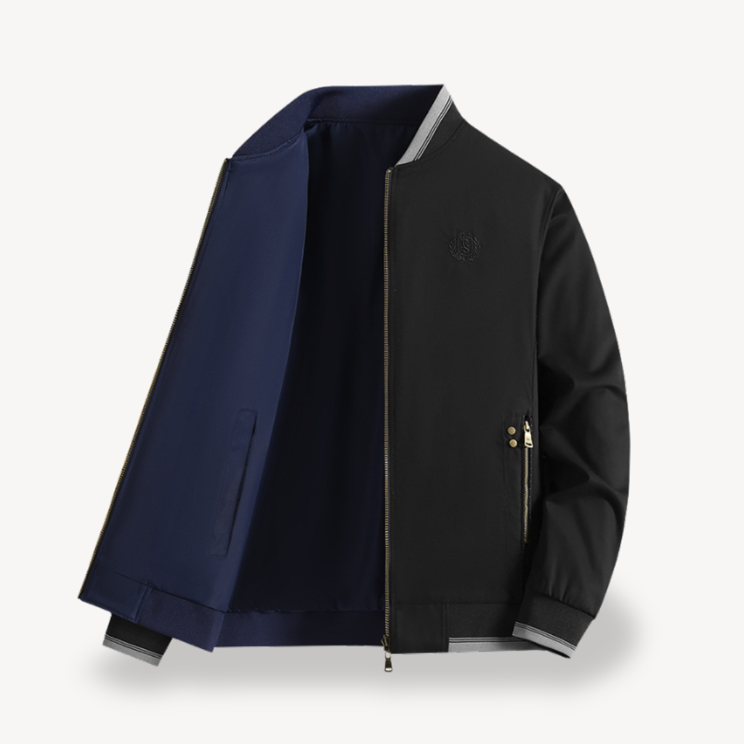 Herren Bomberjacke Leicht Slim Fit Vielfältige Farben