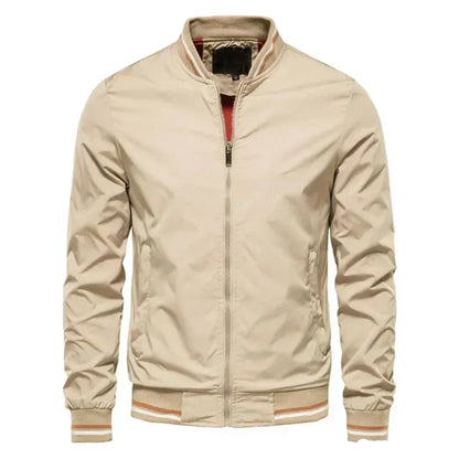 Herren Sommerjacke Leicht Gestreift