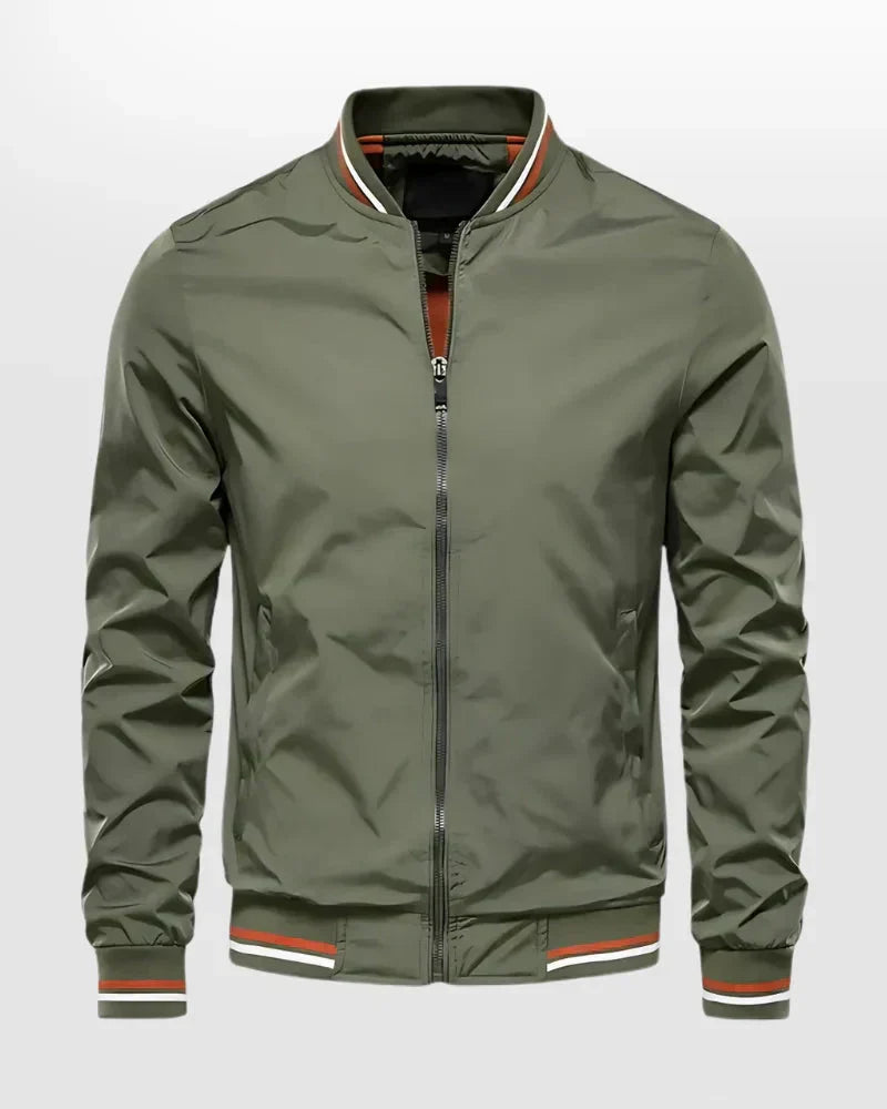 Herren Sommerjacke Leicht Gestreift - IdealeKleiden