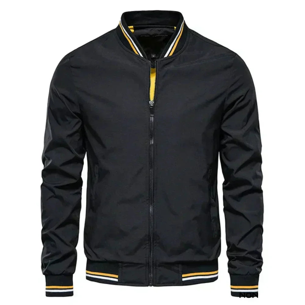 Herren Sommerjacke Leicht Gestreift