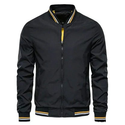 Herren Sommerjacke Leicht Gestreift