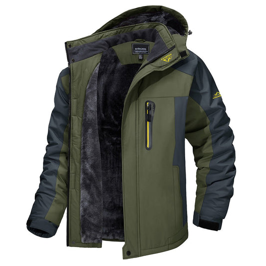 Praktische Windbreaker Jacke Wasserdicht - IdealeKleiden