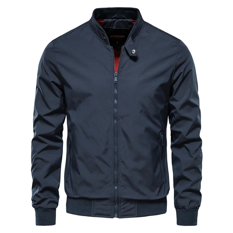 Herren Bomberjacke Sportlich Leicht