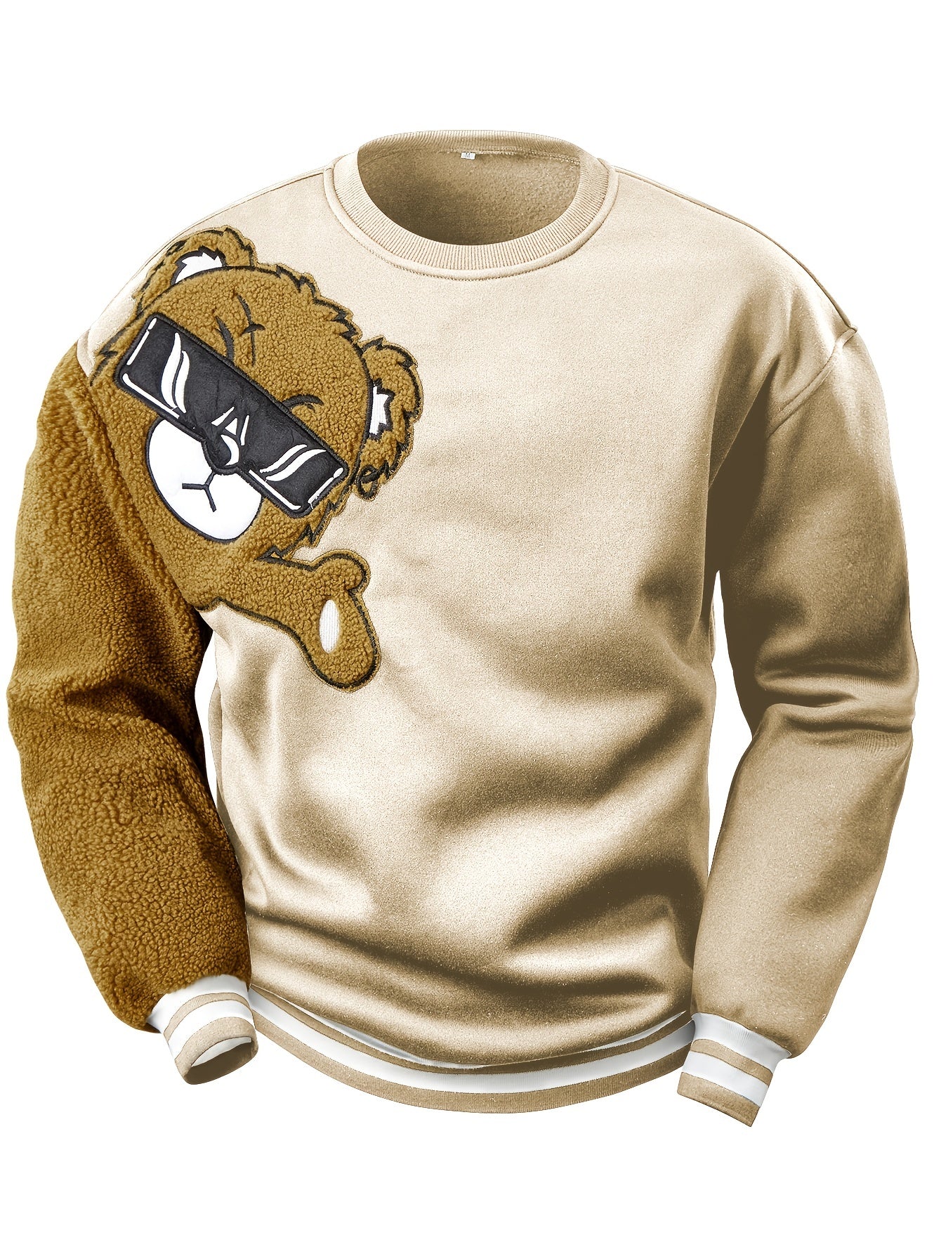 Herren Sweatshirt Cartoon Bär Lustig Geschenk