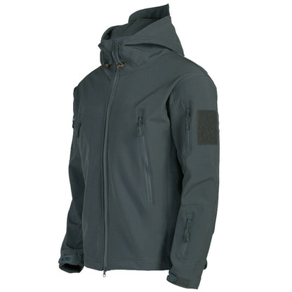 Herren Outdoor Softshell Jacke Wasserfest Winddicht