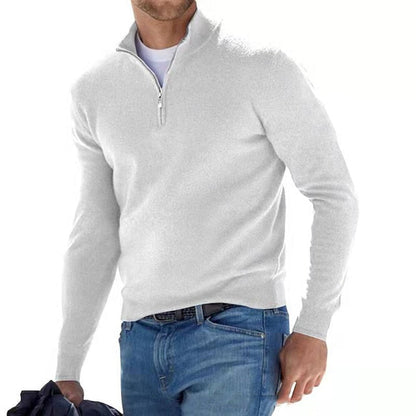 Merino Herren Pullover V-Ausschnitt Warm