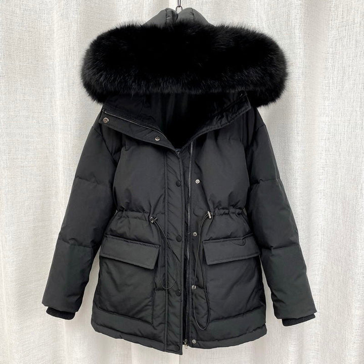 Modische Damenparka Winterjacke