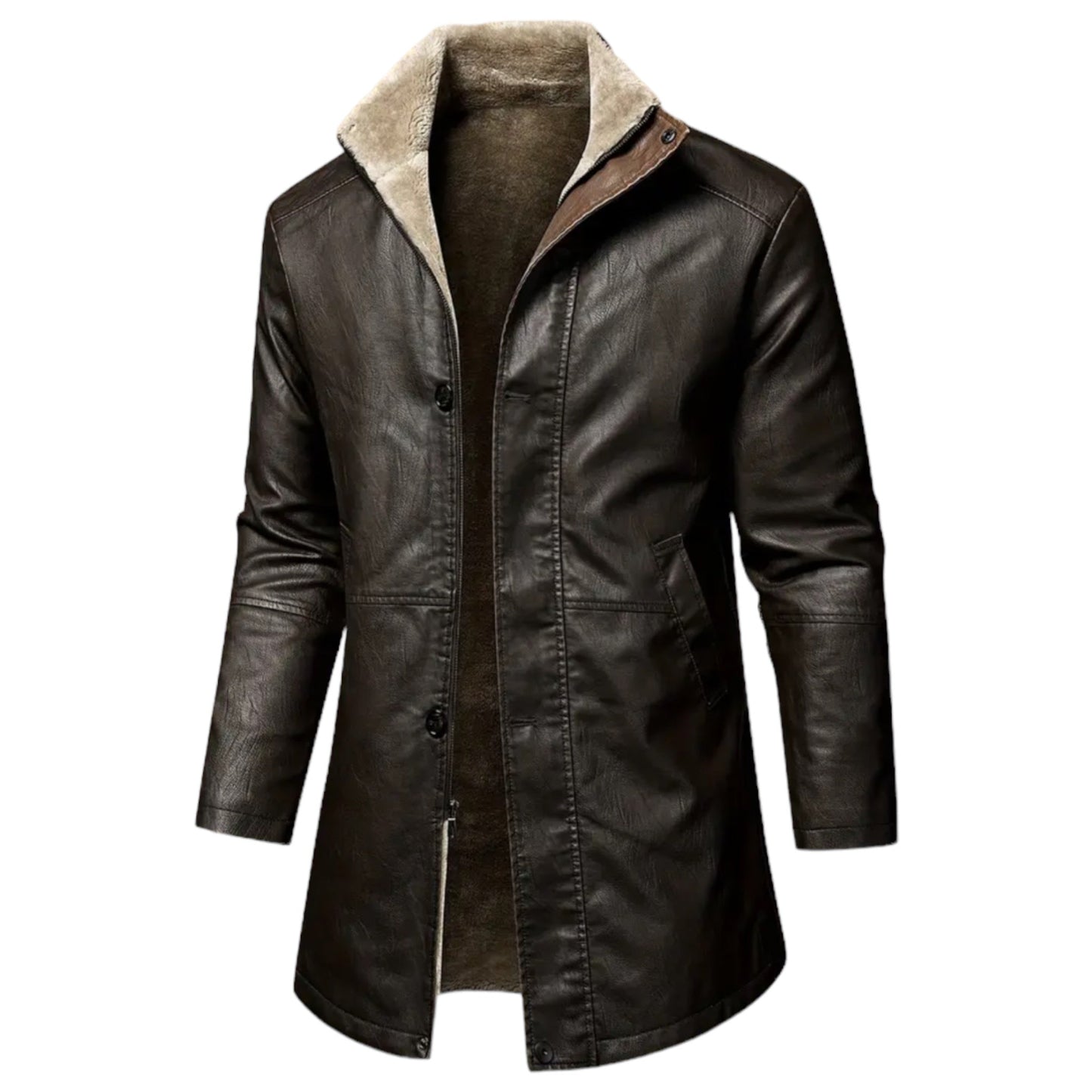Leder Motorradjacke Stilvoll Schutz Männer