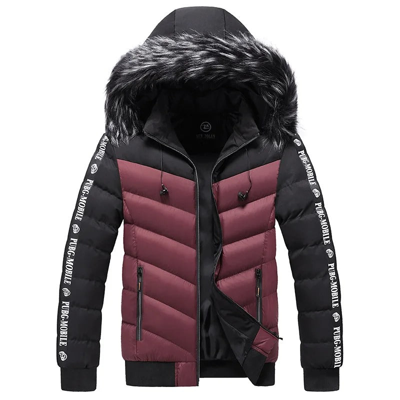 Praktischer Windbreaker Kapuze Abnehmbar