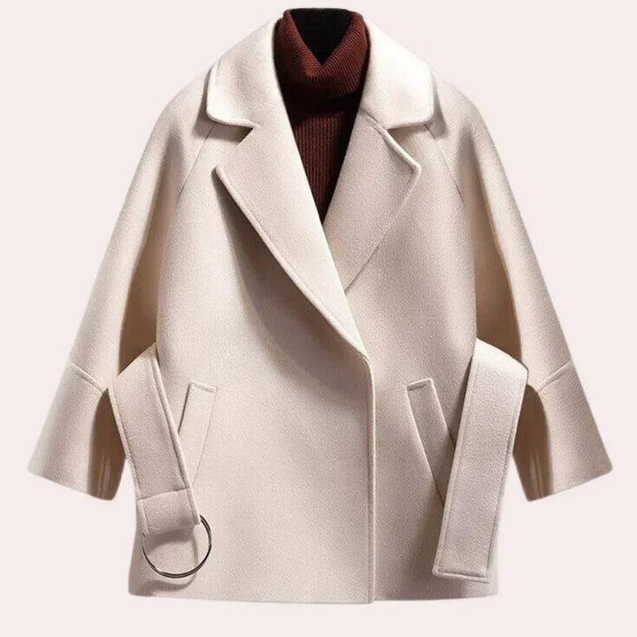 Modische Damenjacke mit Gürtel Elegant