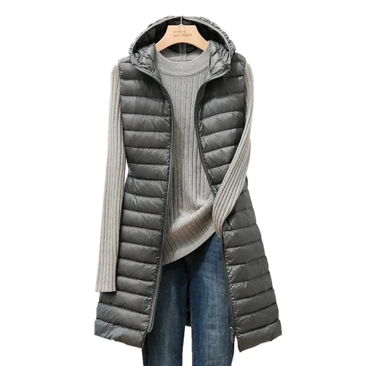 Hena - Gemütliche Steppjacke mit Kapuze und Chic Design