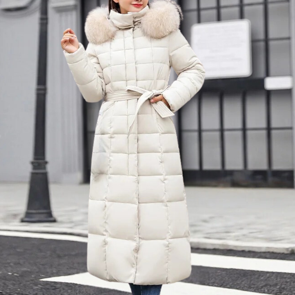 Warme Damenwinterjacke Quilted Style