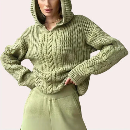Bequemer Damenpullover Freizeit Stil