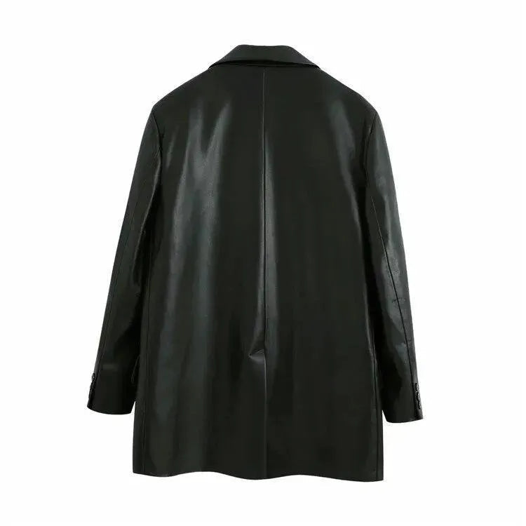 Große Damenblazer Lässig Chic Oversized - IdealeKleiden