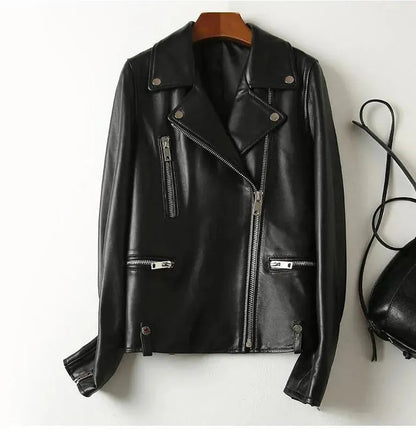 Stilvolle Damen Lederjacke New York Style