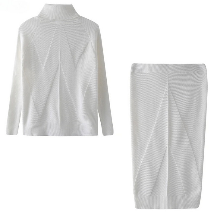 Elegantes Damenkleid Langärmlig Midi
