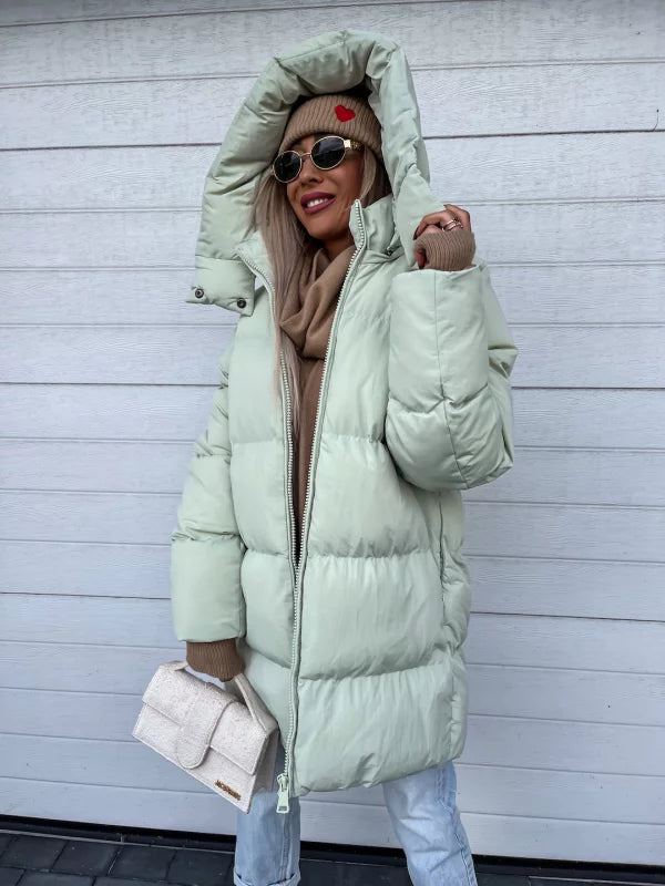 Dünne Daunenjacke Damen Elegant Leicht