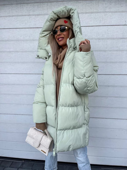Dünne Daunenjacke Damen Elegant Leicht