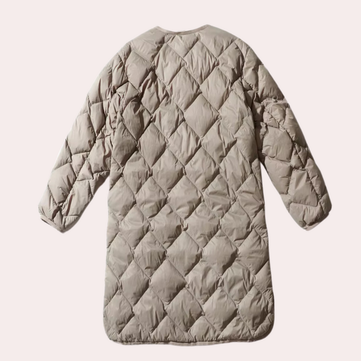 Warmes Damen Wintermantel Bequem &amp; Stylish - IdealeKleiden