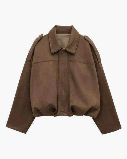Große Damenjacke Oversized Style