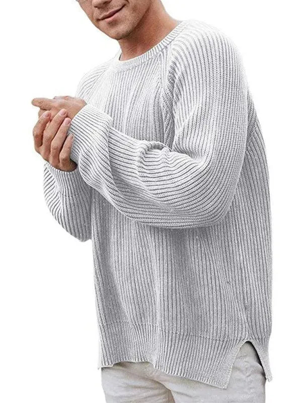 Bequeme Herren Pullover Rundhals