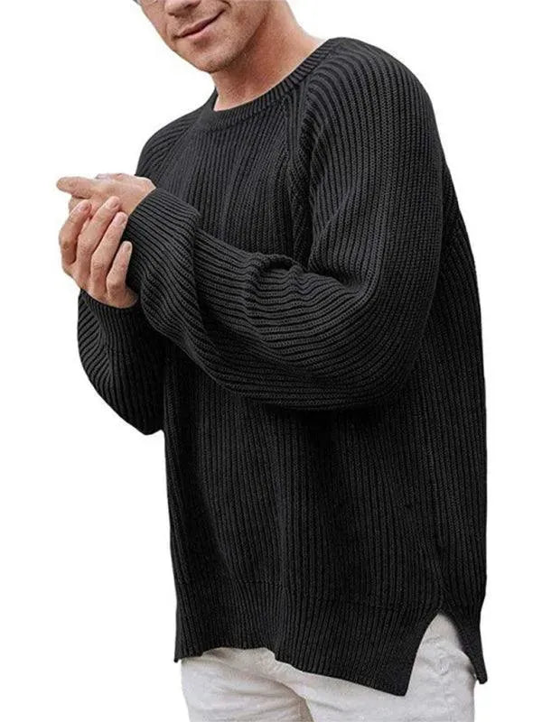 Bequeme Herren Pullover Rundhals