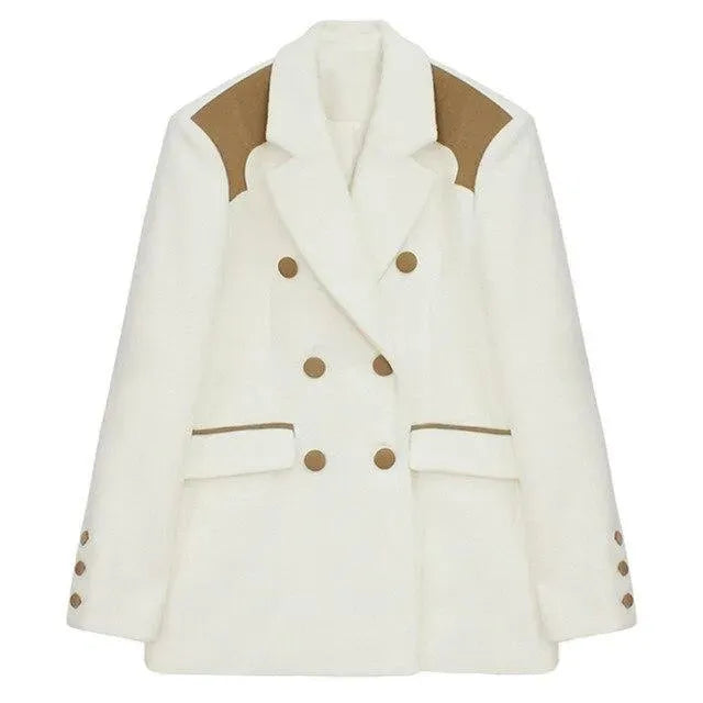 Große Blazer Damen Übergröße Luxus Lässig