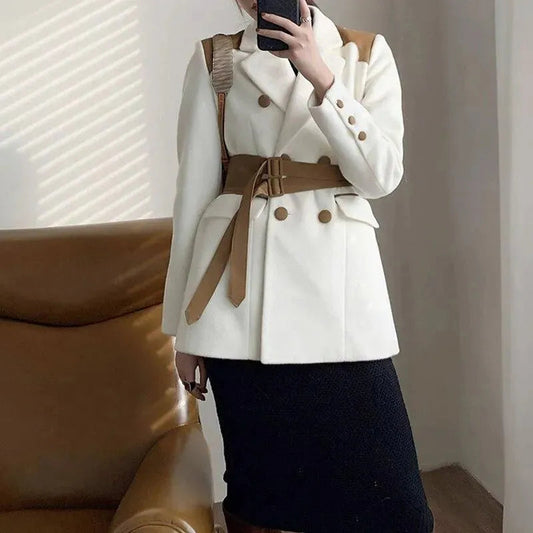 Große Blazer Damen Übergröße Luxus Lässig - IdealeKleiden