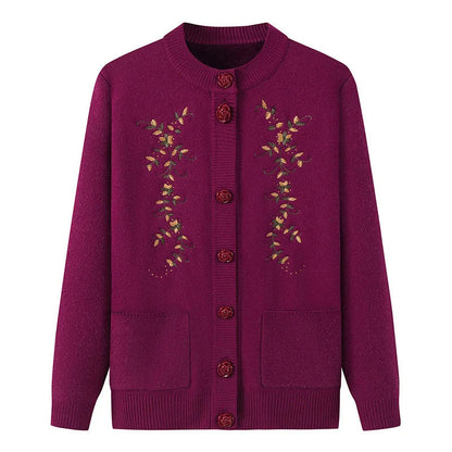 Weite Samt-Pullover Damen Delight